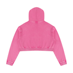 400 GSM Mineral Washed Crop Hoodie