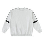 Oversized Crewneck Taped Sweatshirt