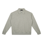 350 GSM Boxy Quarter-Zip Sweatshirt (U)