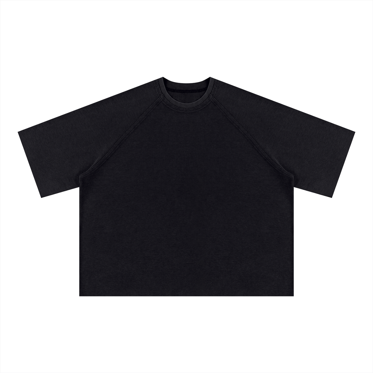 340 GSM Mineral Wash Boxy Waffle T-Shirt (U)