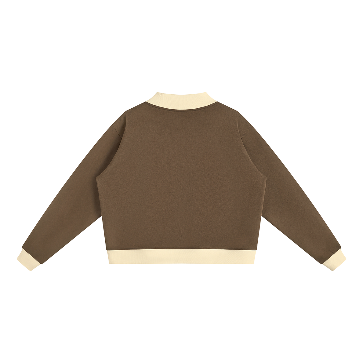 350 GSM Mock Neck Crewneck Sweatshirt (W)