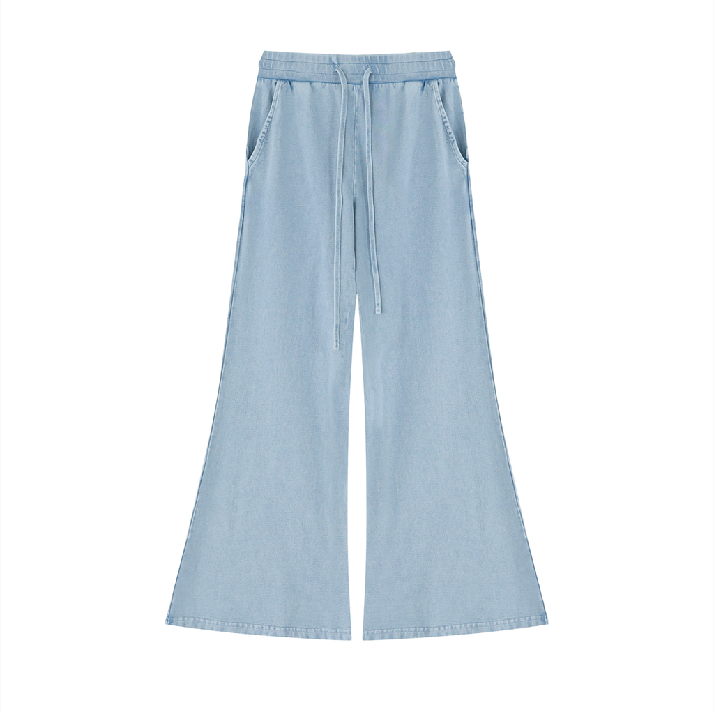 320 GSM Vintage Wash Flared Sweatpants (W)