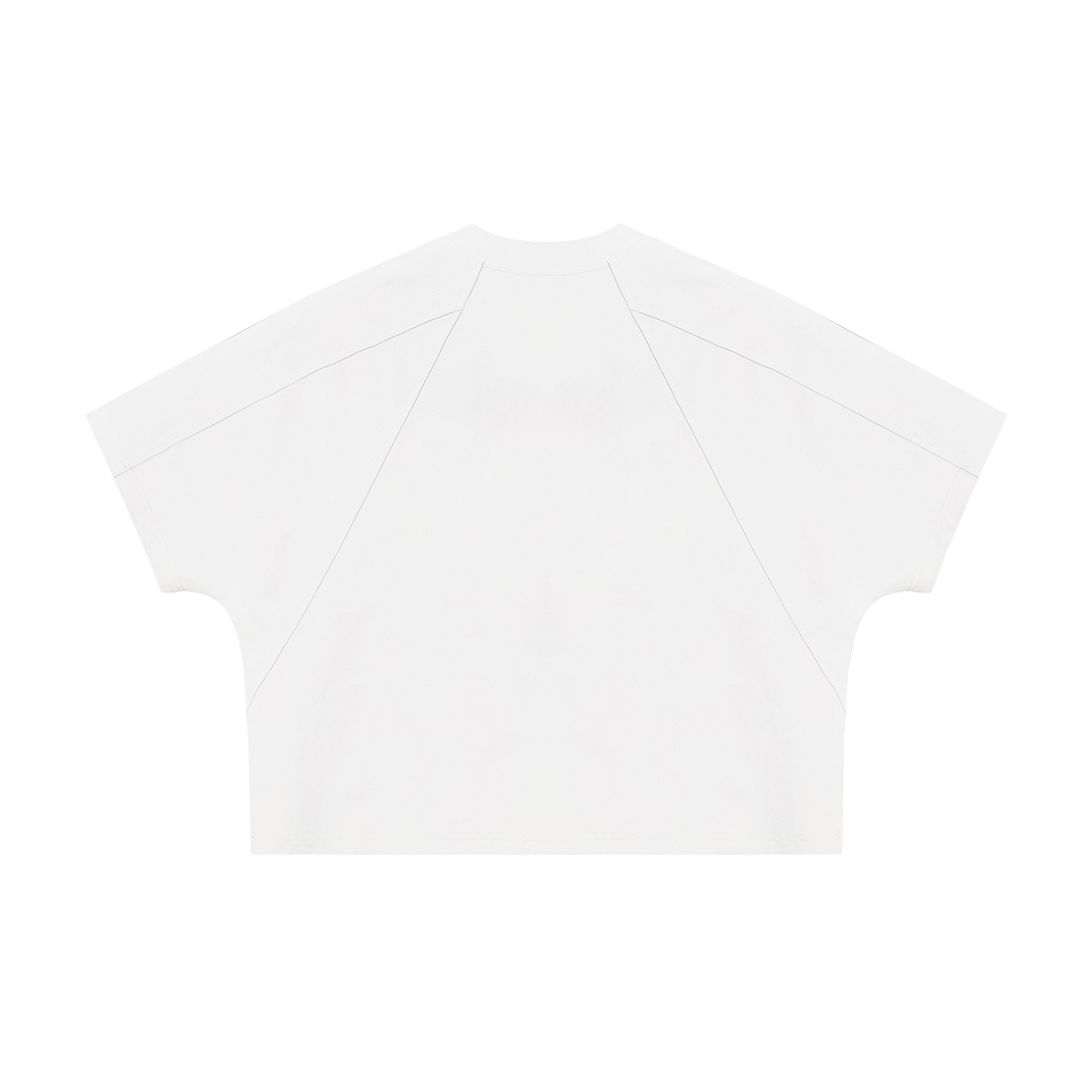Boxy Tonal Paneling T-Shirt