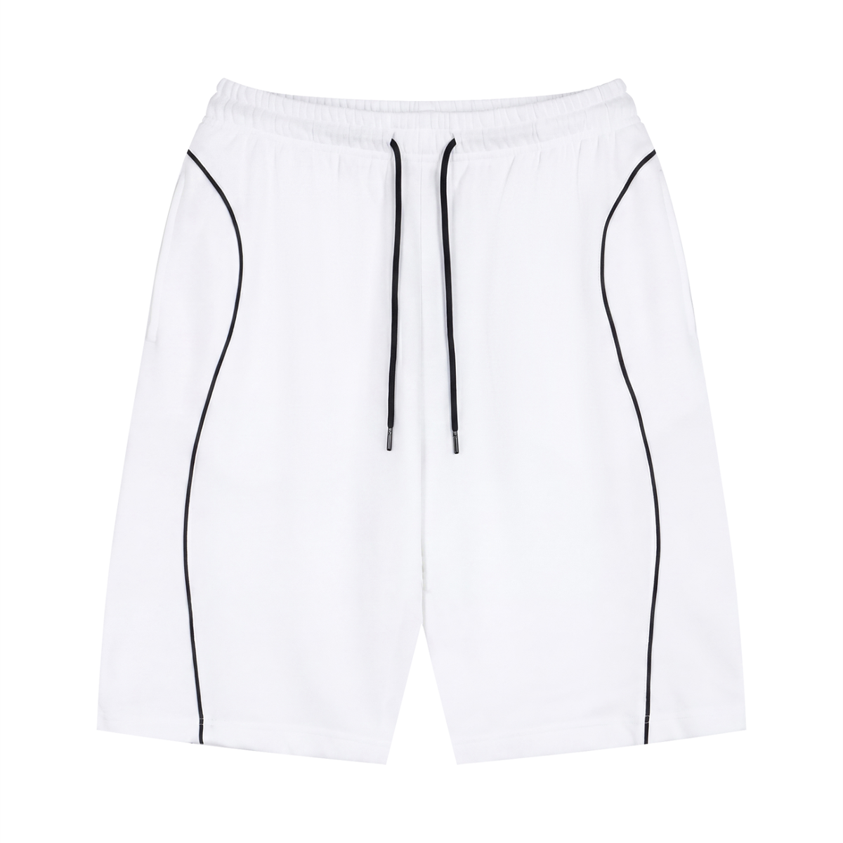 210 GSM  Piping Drawstring Shorts (U)