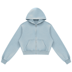 Women's Mineral Wash Full-Zip Hoodie
