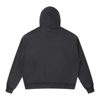 350 GSM Mineral Wash Boxy Full Zip Hoodie (U)