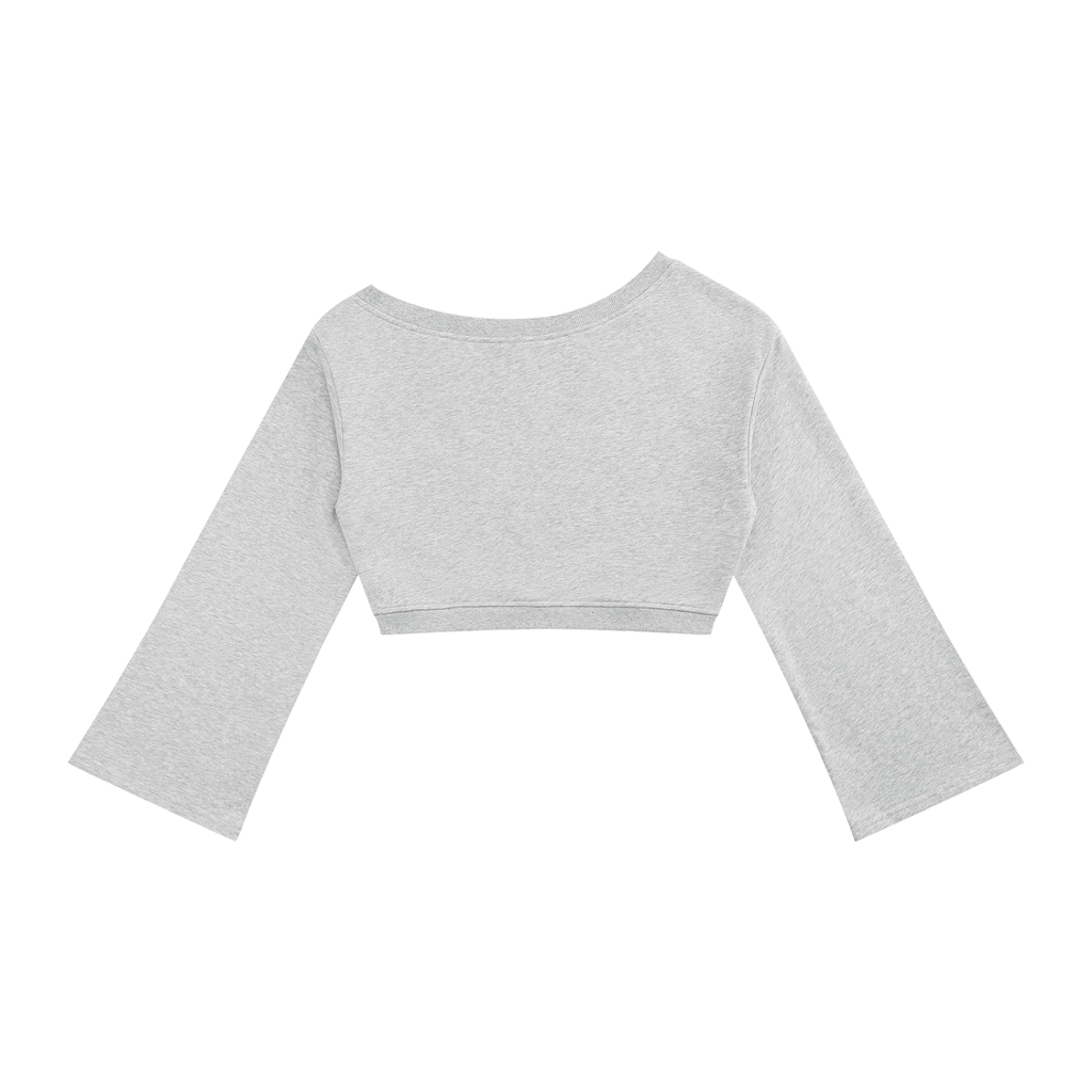 310 GSM Off-Shoulder Sweatshirt (W)