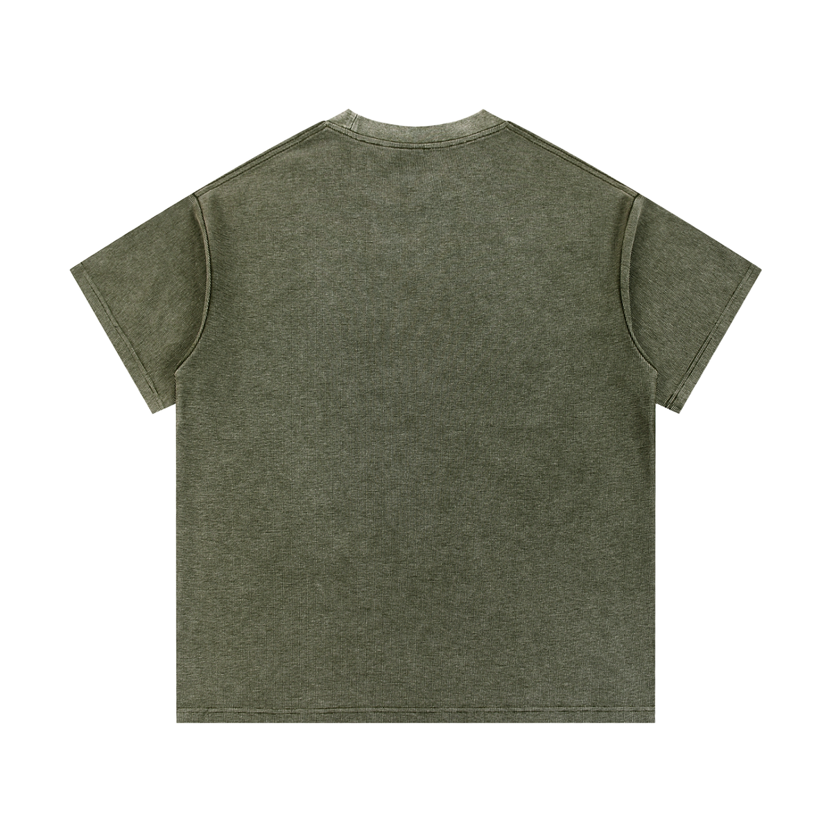 Mineral Wash Waffle Knit T-Shirt