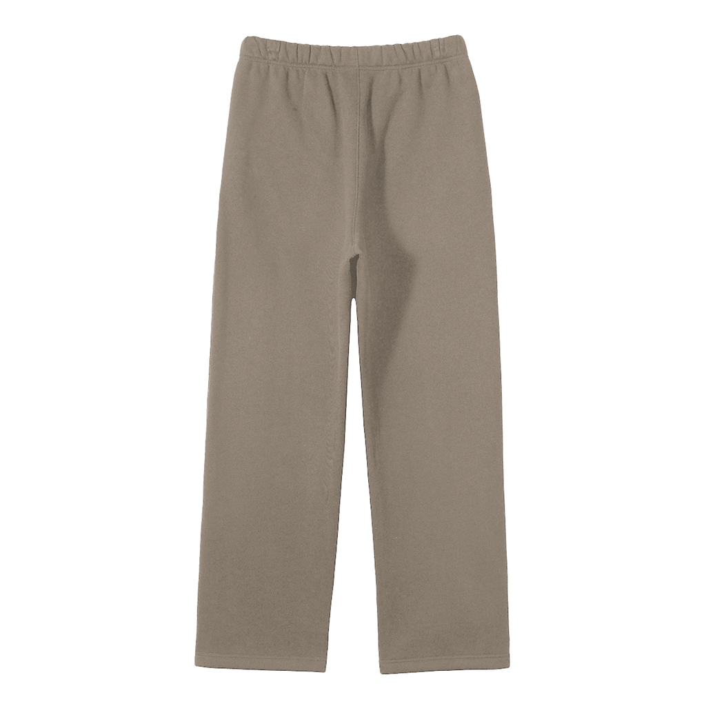 360 GSM Solid Color Fleece Straight Leg Pants (U)
