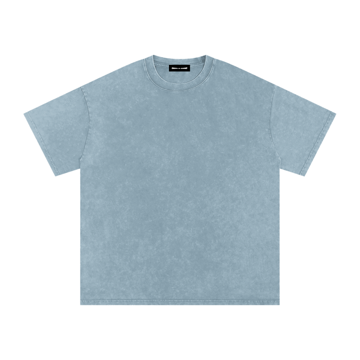 Snow Wash Oversized Cotton T-Shirt