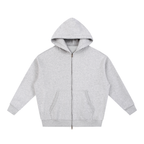 345 GSM Oversized Zipper Hoodie