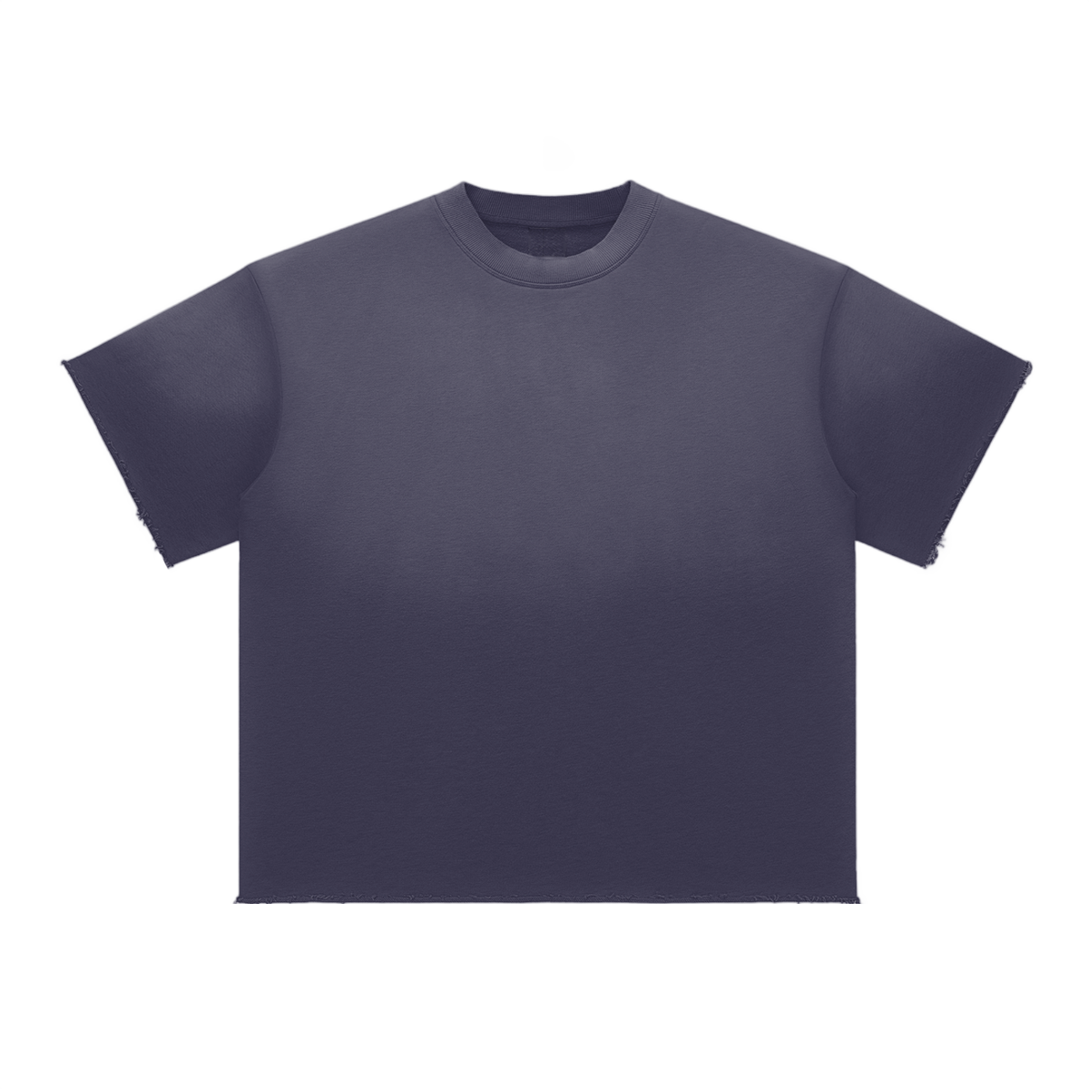 Sun Faded Raw Edge T-Shirt