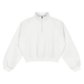 350 GSM Loose Fleece Quarter-Zip Sweatshirt (W)