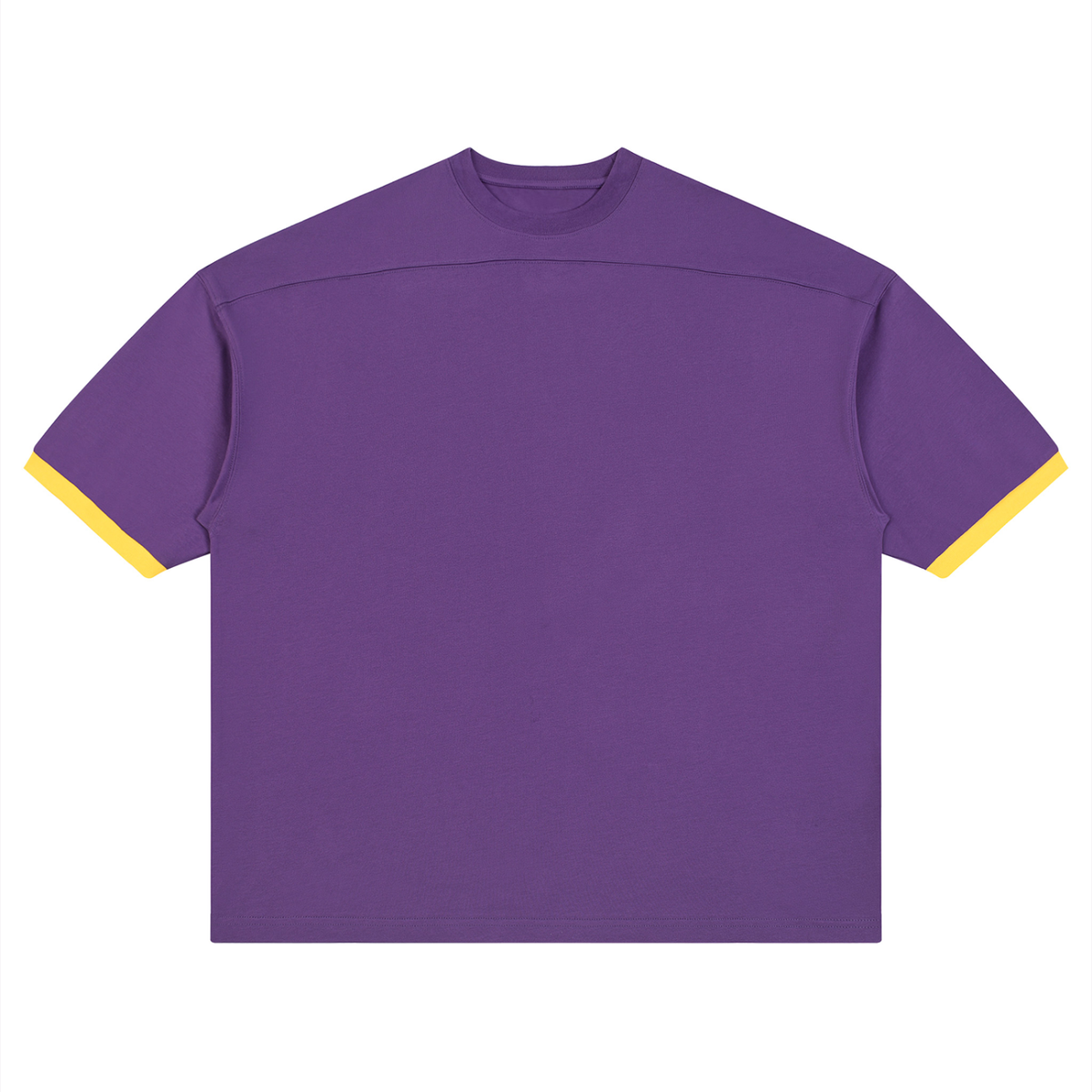 230 GSM Color Block Drop Shoulder T-Shirt