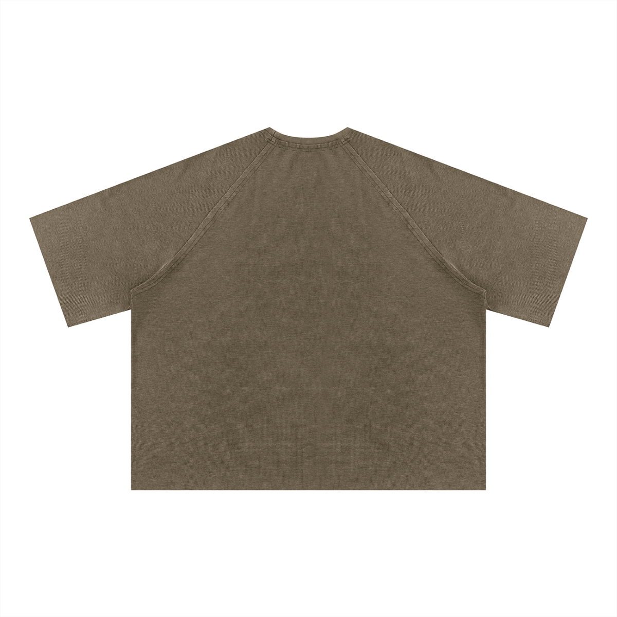 340 GSM Mineral Wash Boxy Waffle T-Shirt (U)