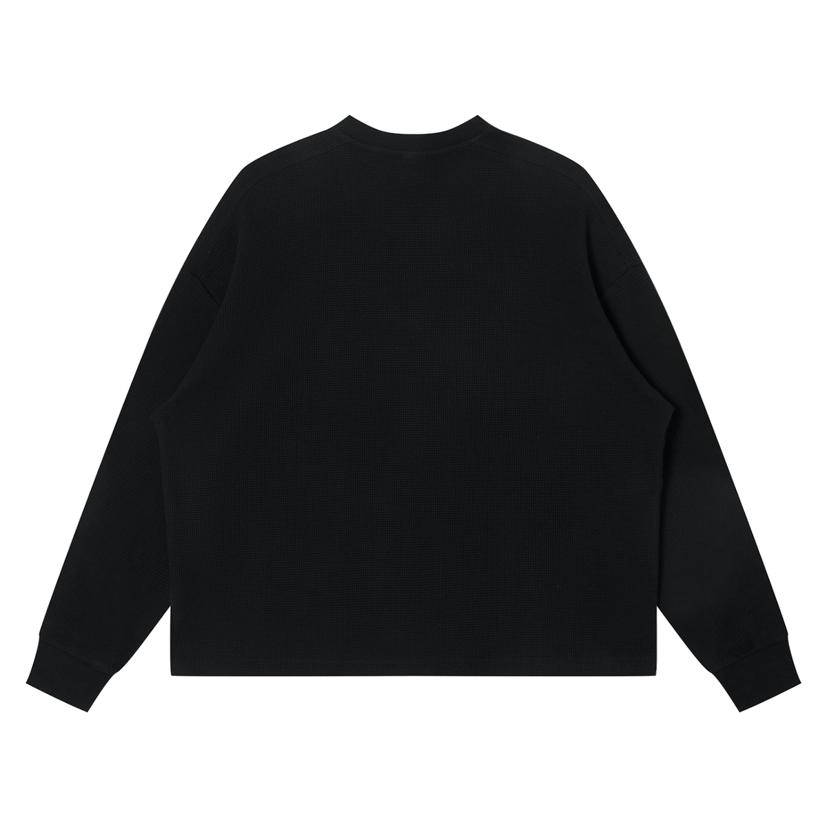 300 GSM Waffle Boxy Long Sleeve T-Shirt