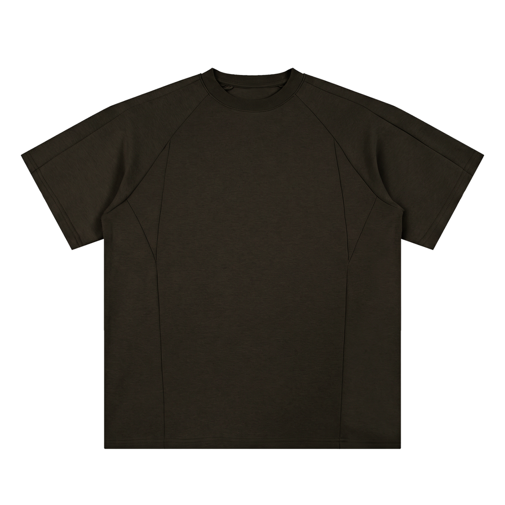 Oversized Paneled Raglan T-Shirt