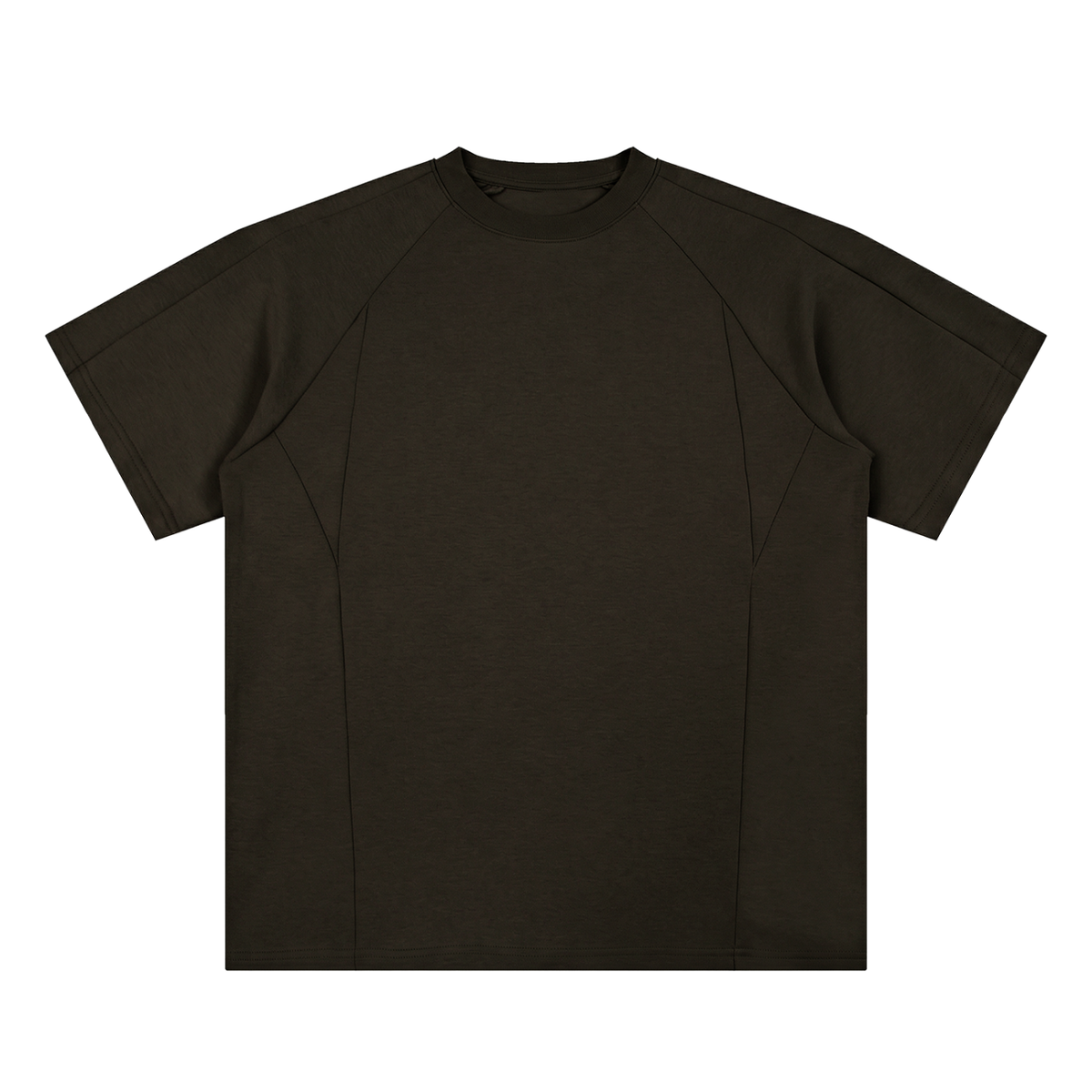 Oversized Paneled Raglan T-Shirt
