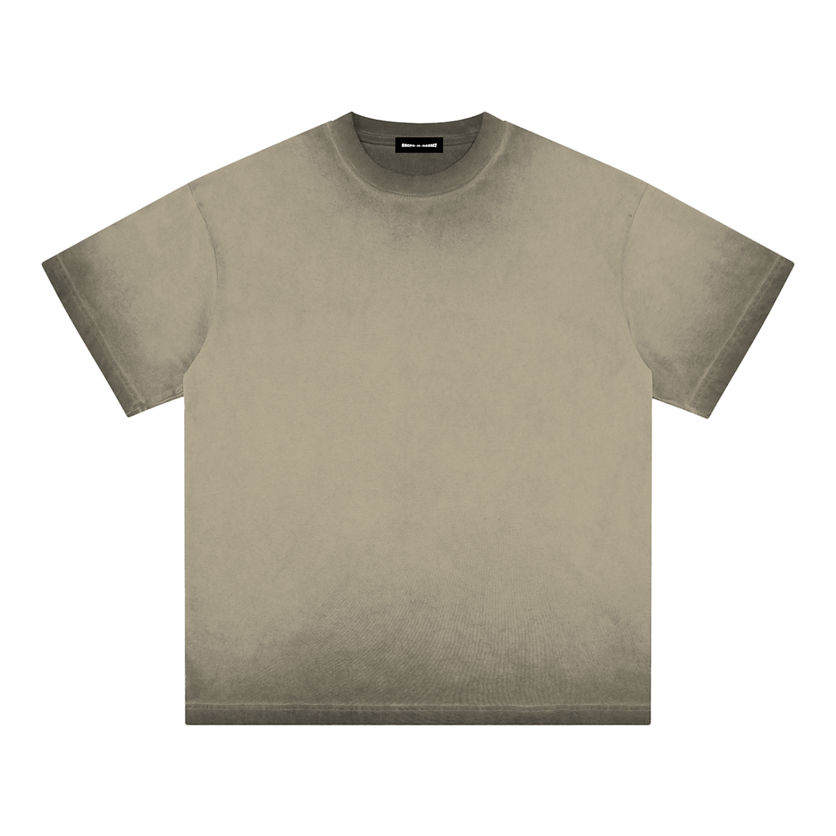 Reverse Dyed Loose Cotton T-Shirt