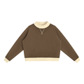350 GSM Mock Neck Crewneck Sweatshirt (W)