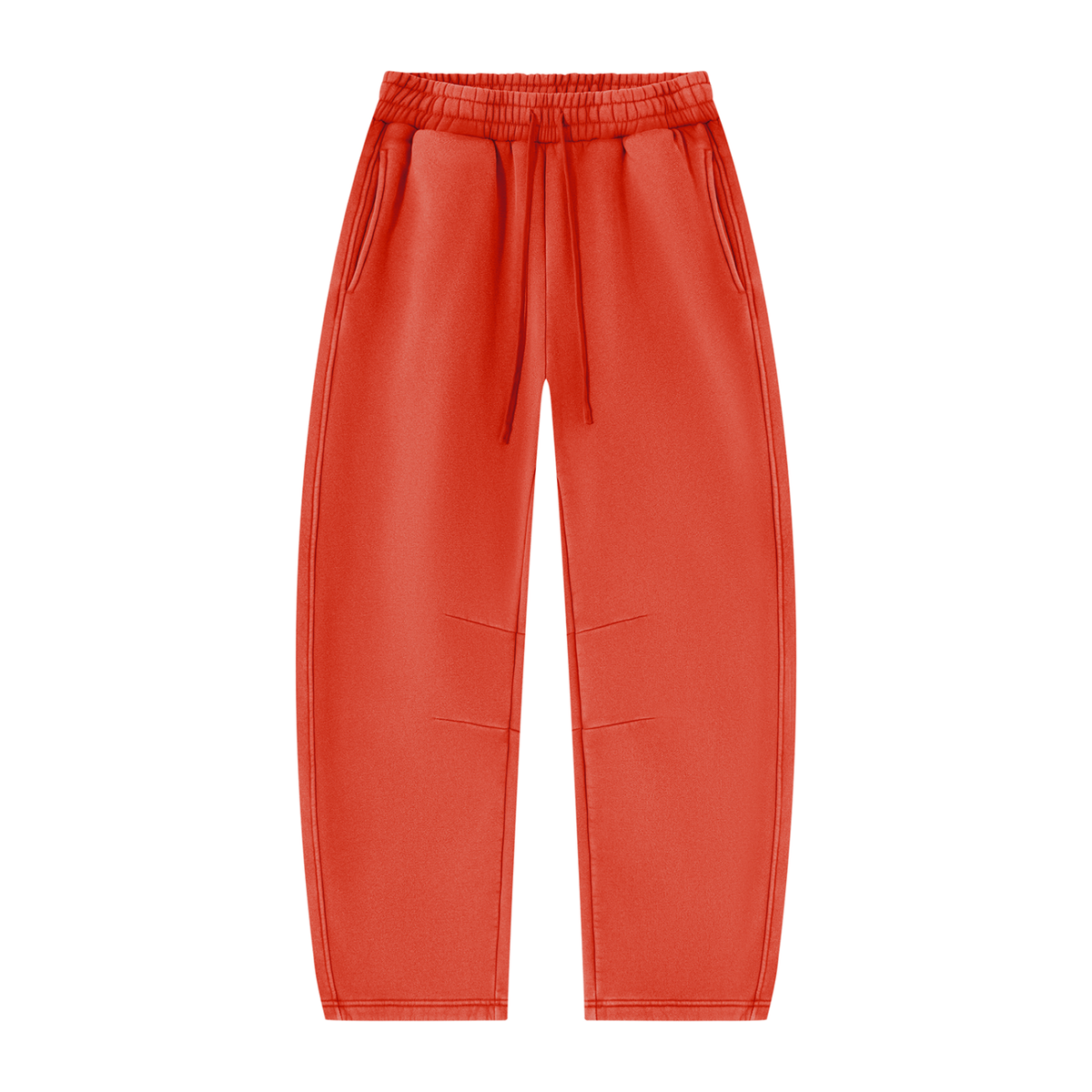 390 GSM Vintage Wash Barrel Leg Fleece Sweatpants (U)