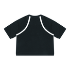 Color Block Waffle Boxy T-Shirt