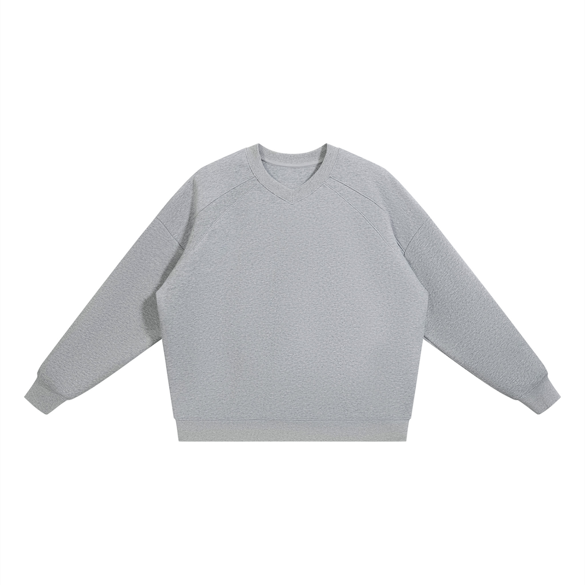 350 GSM Oversized V-Neck Sweatshirt (U)