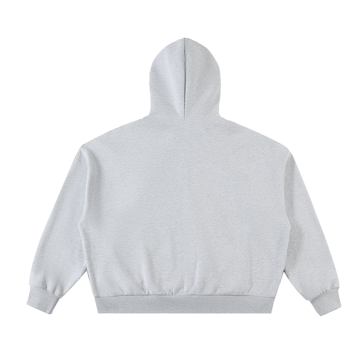 350 GSM Fleece Full-Zip Boxy Hoodie