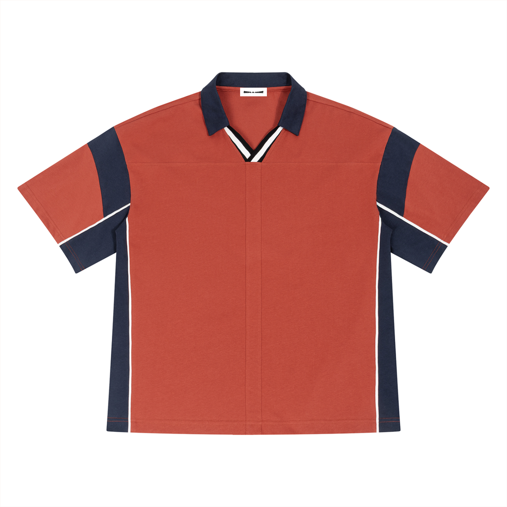 230 GSM Color Block Polo Shirt