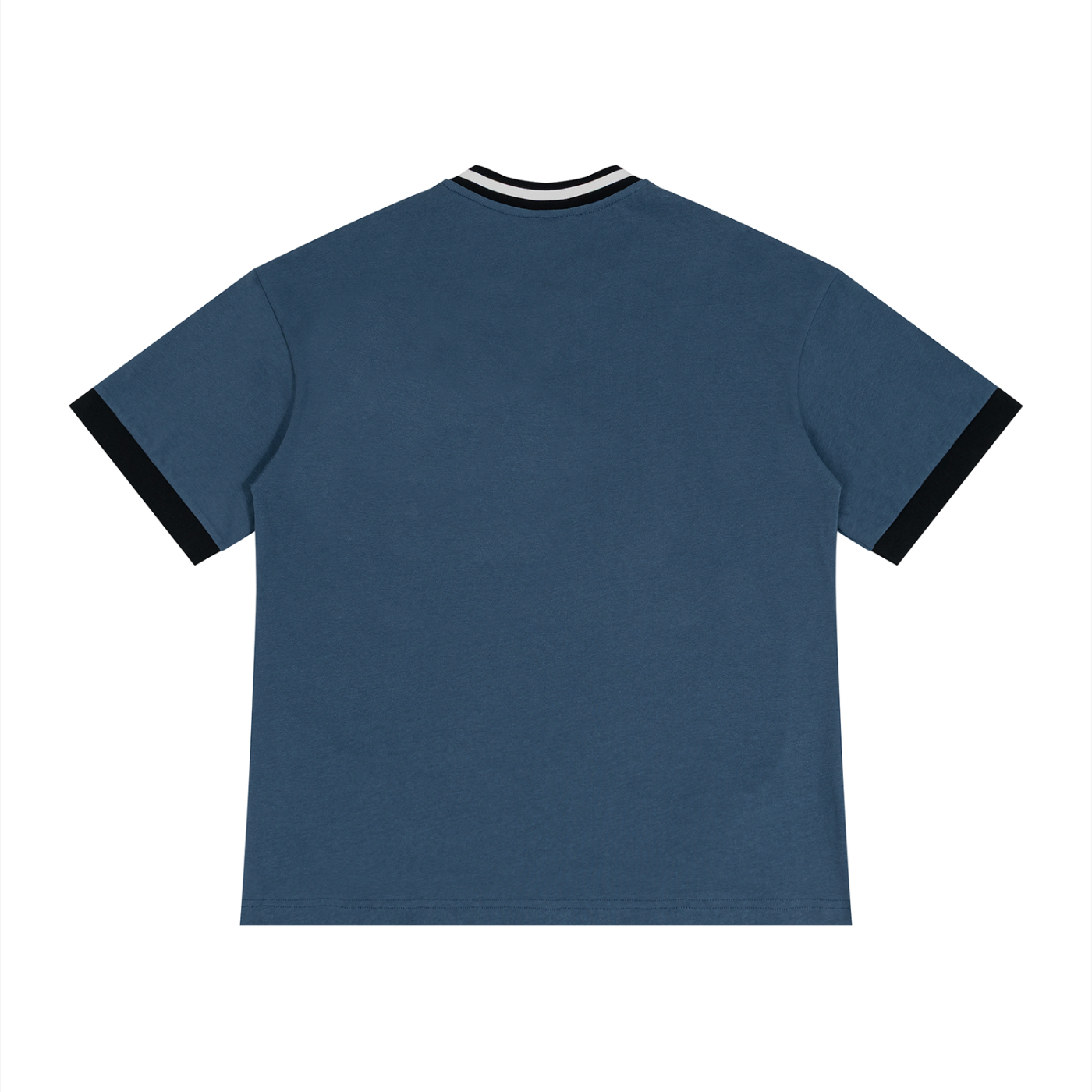 Unisex Color Block V-Neck T-Shirt