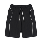 210 GSM  Piping Drawstring Shorts (U)