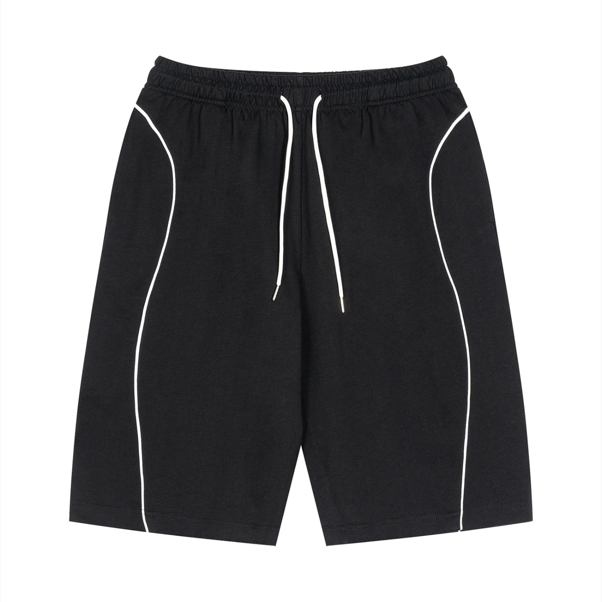 210 GSM  Piping Drawstring Shorts (U)