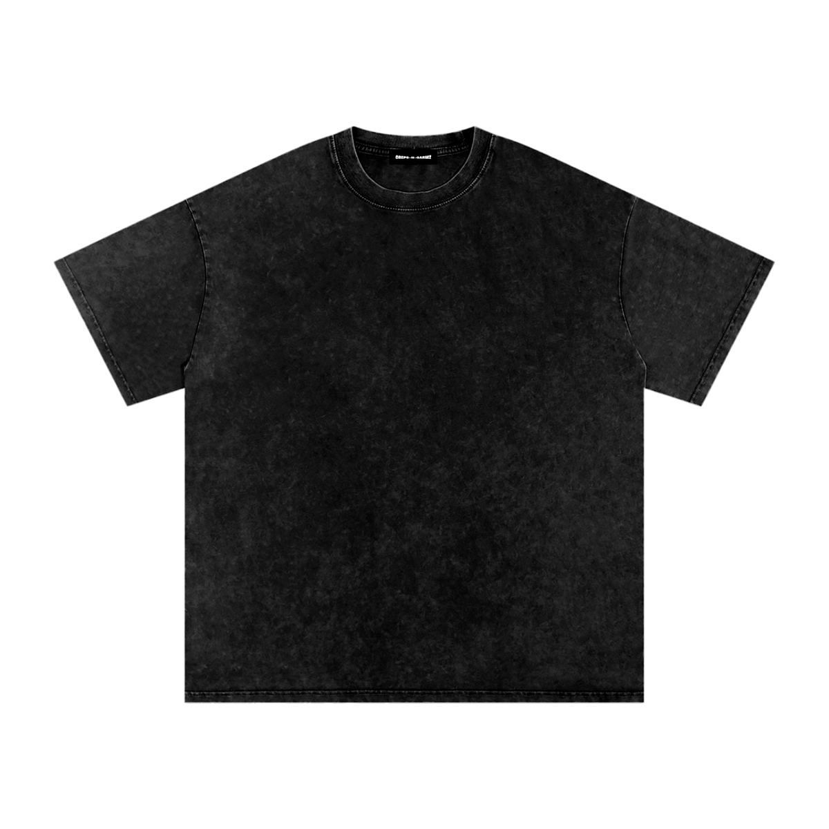 Snow Wash Oversized Cotton T-Shirt