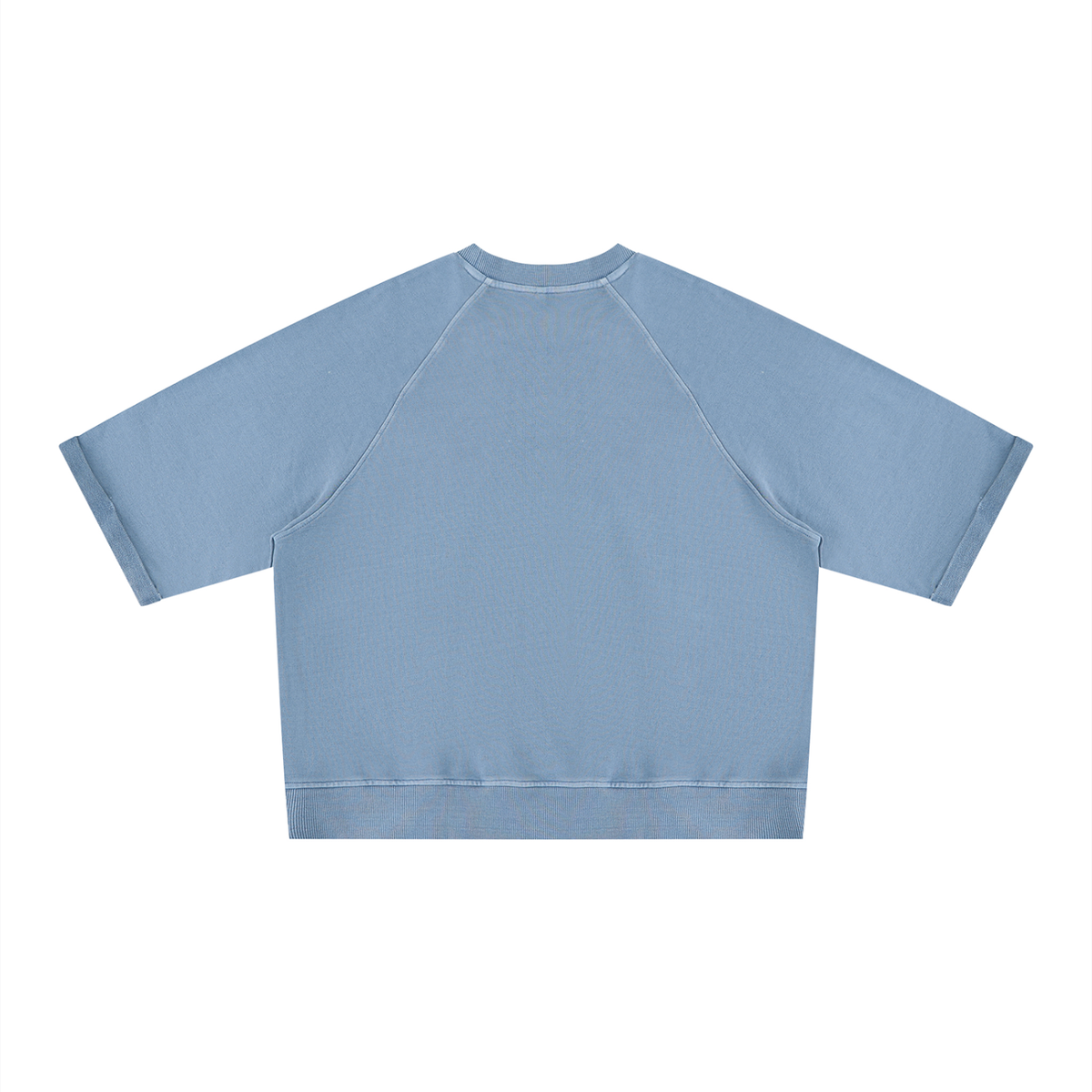 320 GSM Vintage Wash Boxy Short Sleeve Sweatshirt