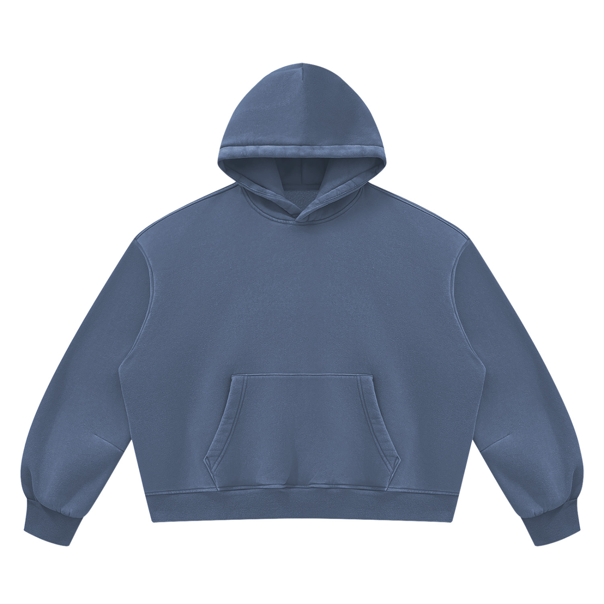 390 NGSM Vintage Wash Boxy Fleece Hoodie (U)