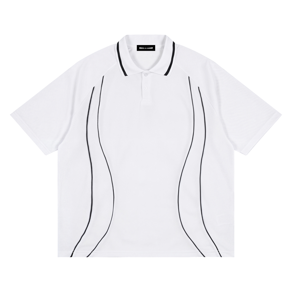 210 GSM Raglan Piping Polo Shirt (U)