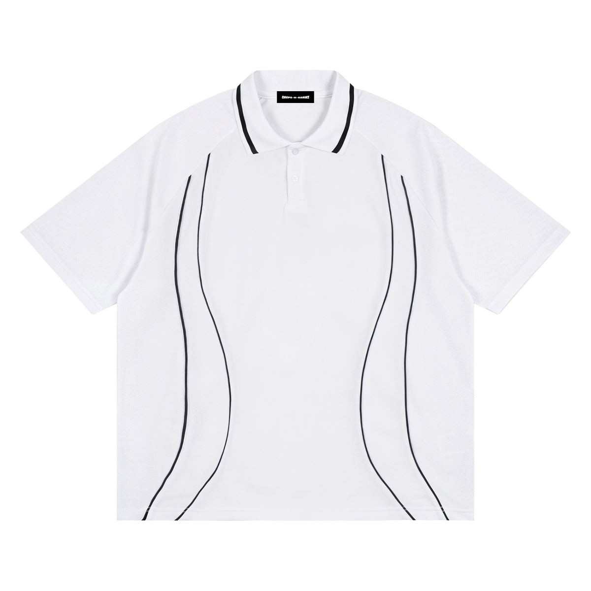 210 GSM Raglan Piping Polo Shirt (U)
