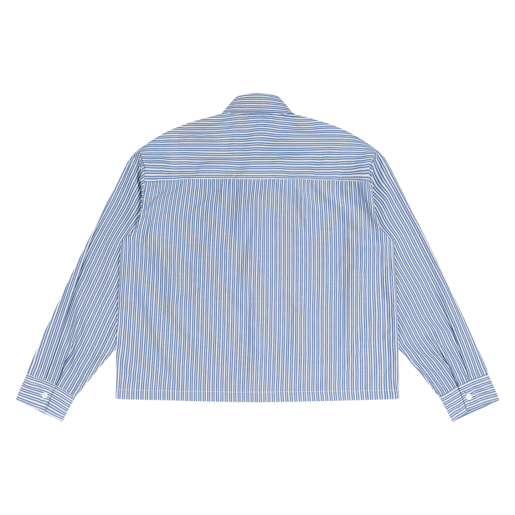 Buttoned Stripped Tee Shirts