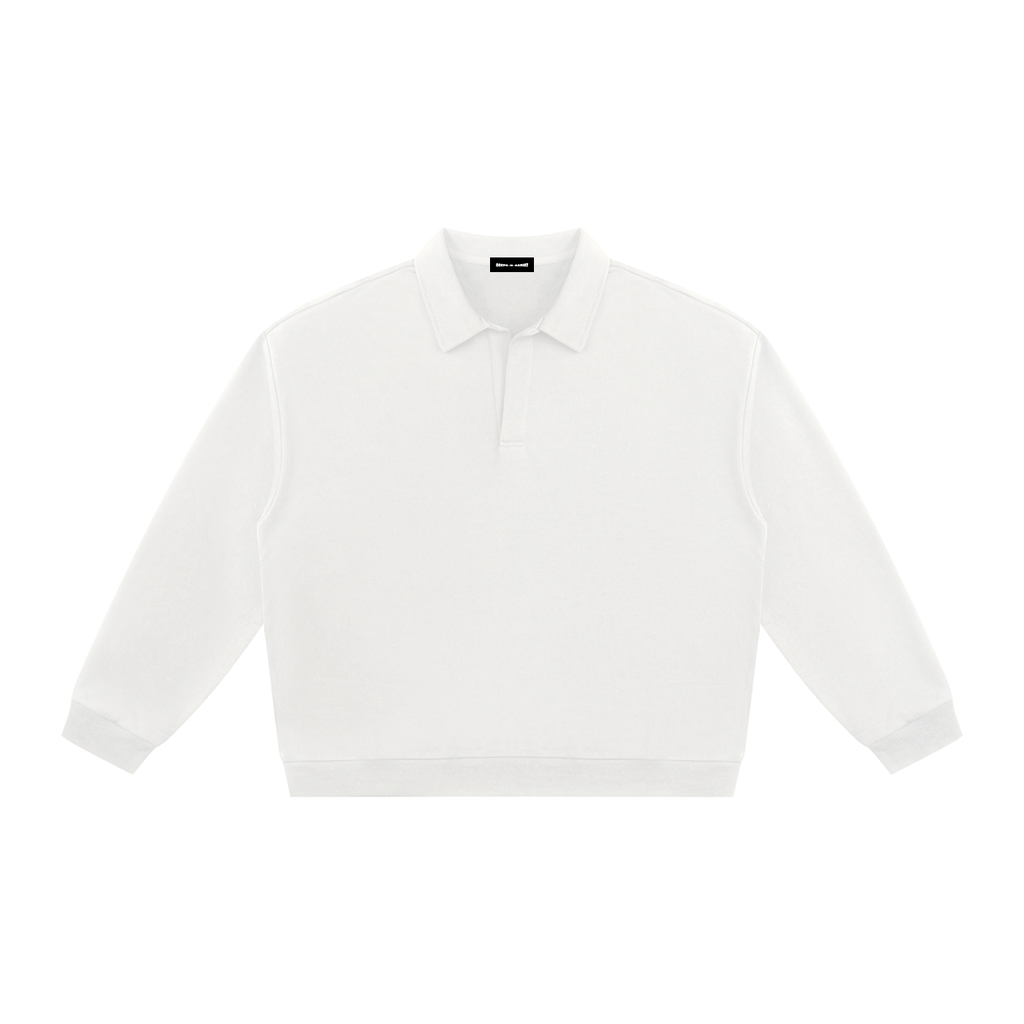 310 GSM Oversized Collared Sweatshirt