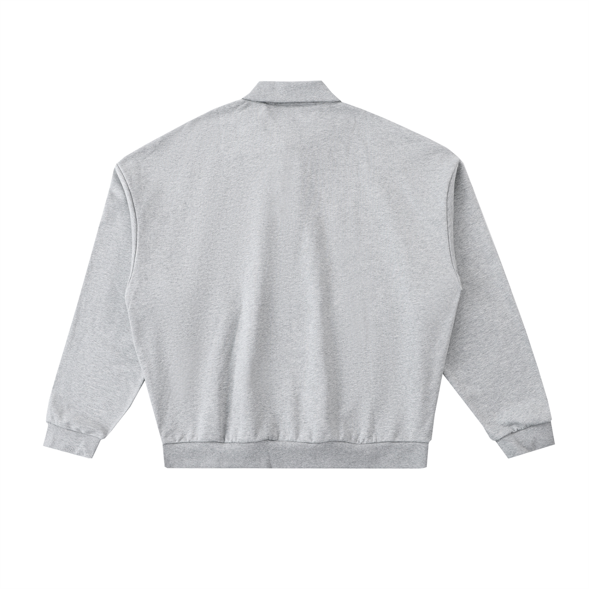 Heavyweight Fleece Polo Sweatshirt