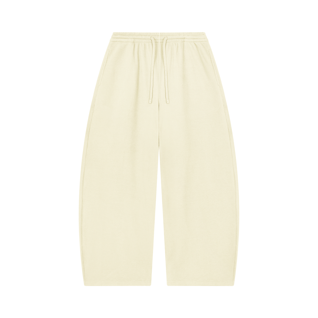 360 GSM Waffle Barrel Leg Pants (u)