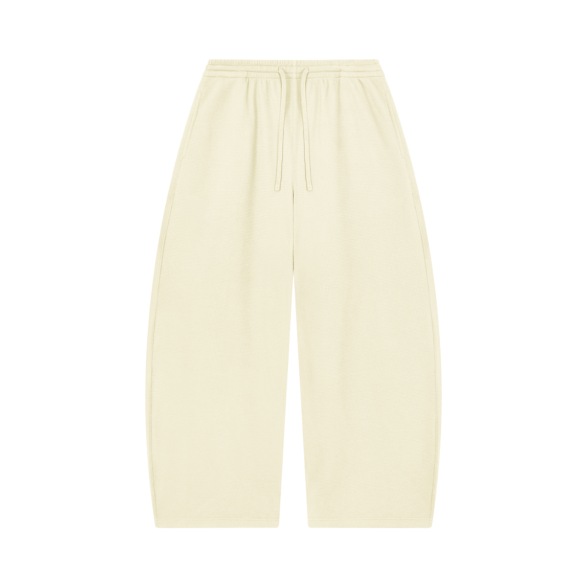 360 GSM Waffle Barrel Leg Pants (u)