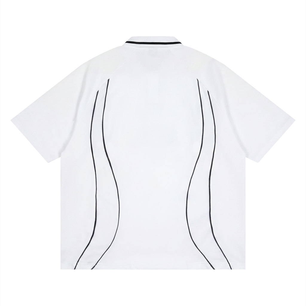 210 GSM Raglan Piping Polo Shirt (U)