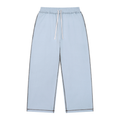 Raw Edge Topstitch Sweatpants