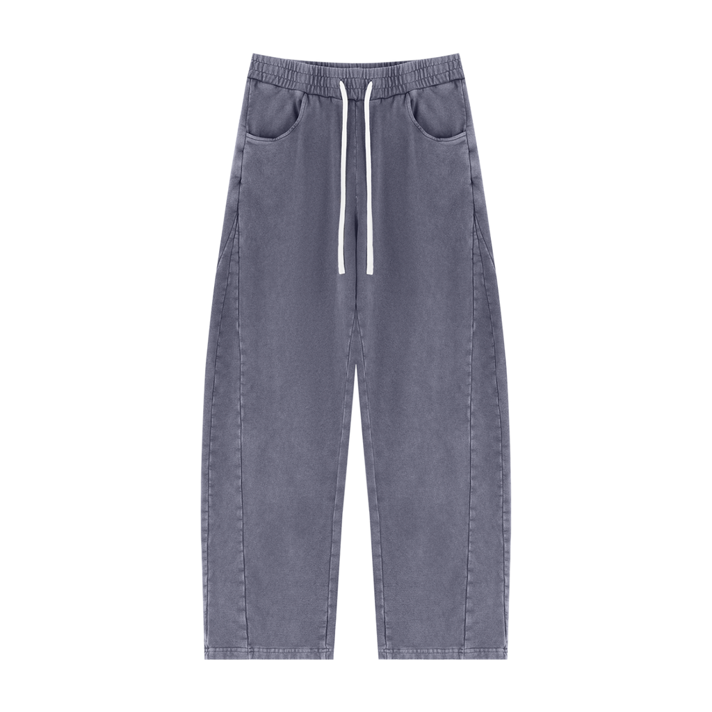 420 GSM Mineral Wash Barrel Sweatpants (U)