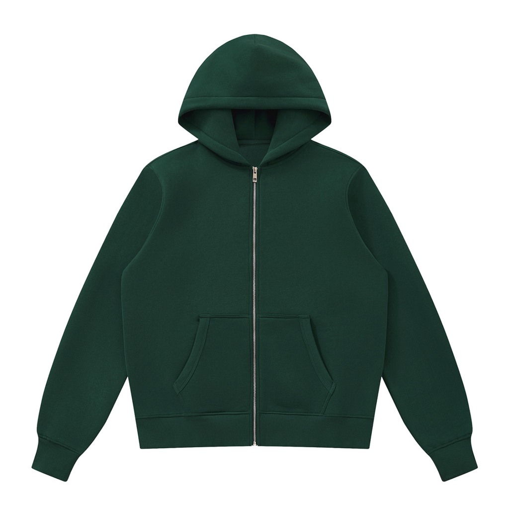 345 GSM Full Zip Hoodie