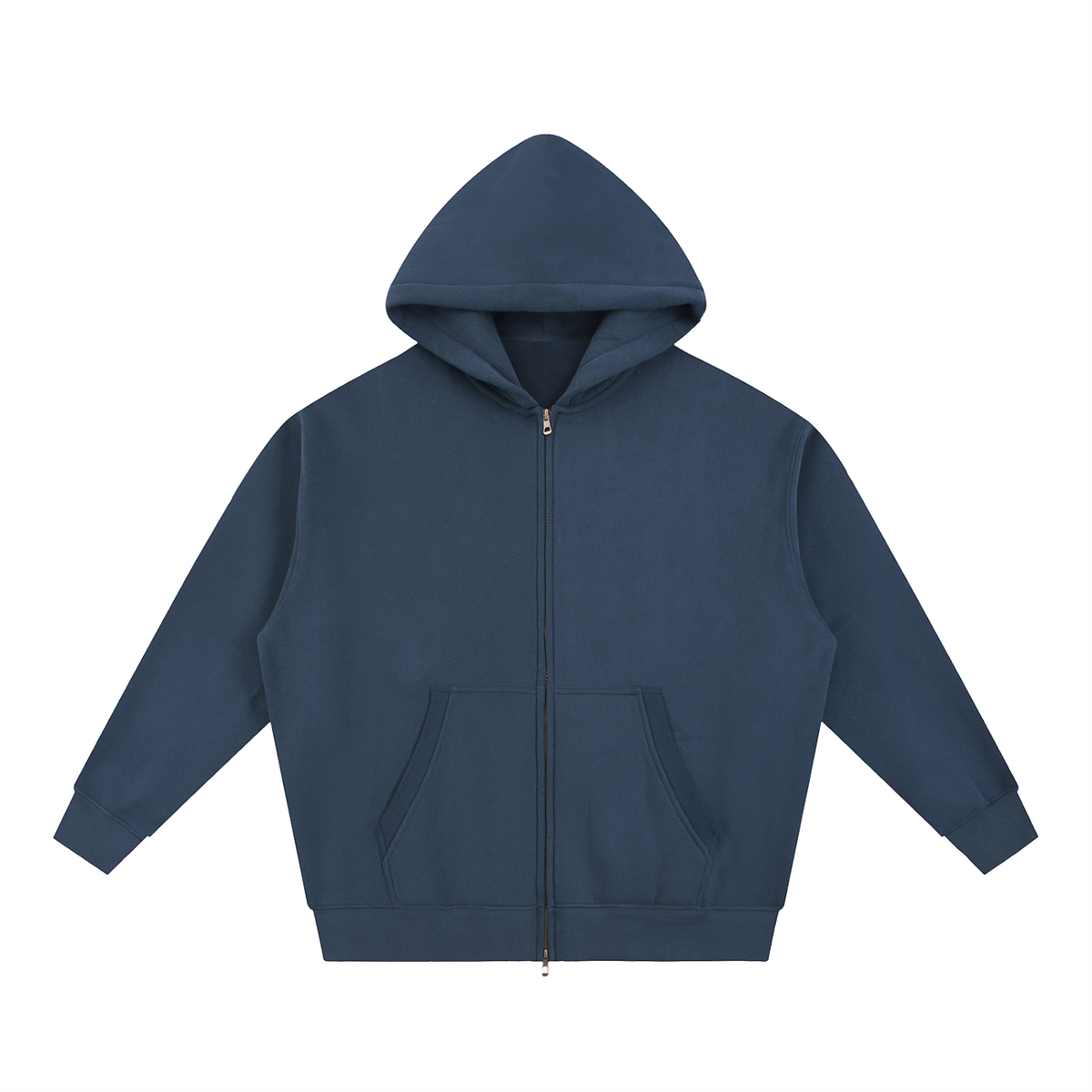 345 GSM Oversized Zipper Hoodie