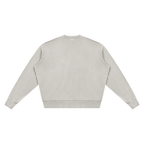 360 GSM Vintage Wash Crewneck Sweatshirt (U)