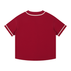 Contrast Piped Button-Up Jersey