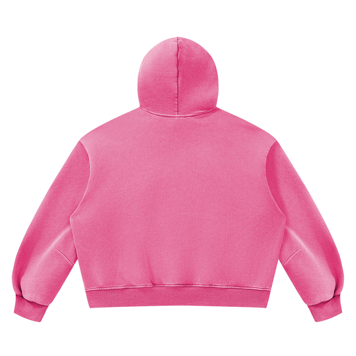 390 NGSM Vintage Wash Boxy Fleece Hoodie (U)